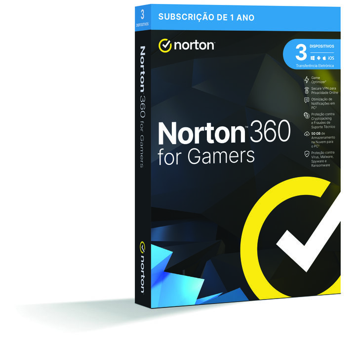 Norton 360 For Gamers 50GB (1 usuario / 3 dispositivo / 1 año) image number 0