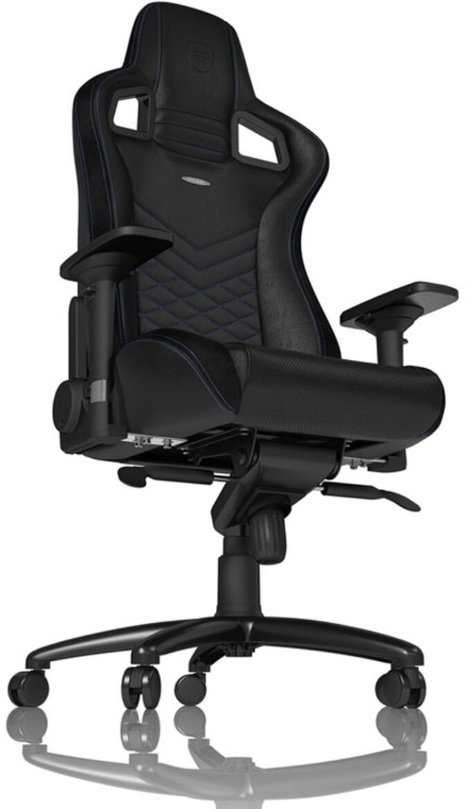 Silla noblechairs EPIC - Negro / Azul image number 3
