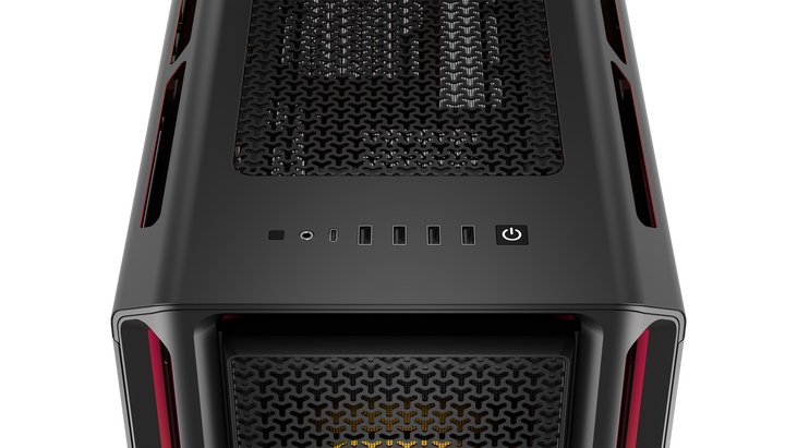 Torre E-ATX Corsair 5000T LX ARGB Negro Cristal Templado image number 6