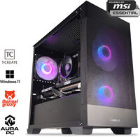 Ordenador AURA Gamer-PC Ryzen 5 7500F 32GB DDR5 1TB RTX 5060 Ti 16GB W11
