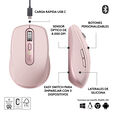 Rat&oacute;n Logitech MX Anywhere 3S Wireless Rosa image number null