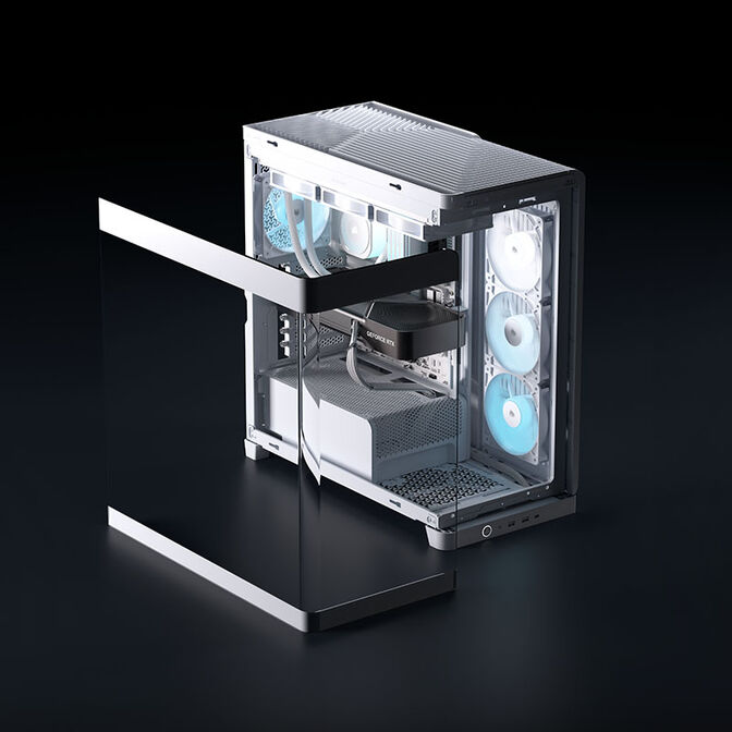 Torre E-ATX Corsair 4500X RS-R ARGB Blanco Cristal Templado image number 17