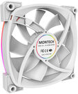 Ventilador Montech AX120 PWM ARGB PWM 120mm Blanco (Pack 3) image number null