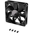 Ventilador Corsair RS120 PWM Negro 120mm image number null