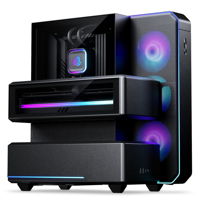 Caja ATX Phanteks EX5 PLUS DRGB Negra (Incluye AIO 360mm) image number 2