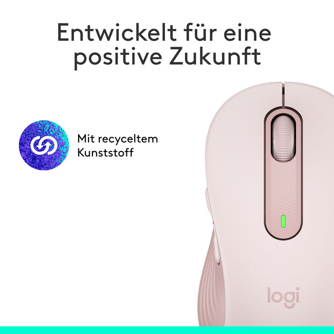 Rat&oacute;n Logitech Signature M650 Wireless Rosa image number 6