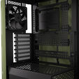 Torre E-ATX Corsair WARTHOG RS Perfomance Mil Green Cristal Templado image number null