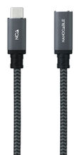 Cable USB 3.2 Gen2x2 Nanocable 100W 4K/60Hz USB-C M/F 1.5 M image number null