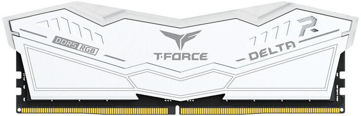 Team Group Kit 32GB (2 x 16GB) DDR5 6400MHz Delta RGB Blanco CL32 image number 1