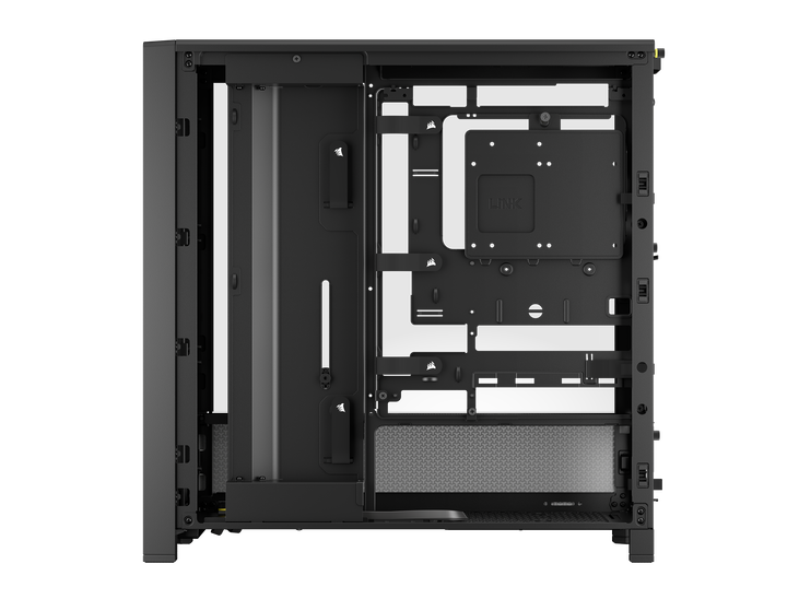 Torre ATX Corsair Frame 4000D Performance Negro Cristal Templado image number 8