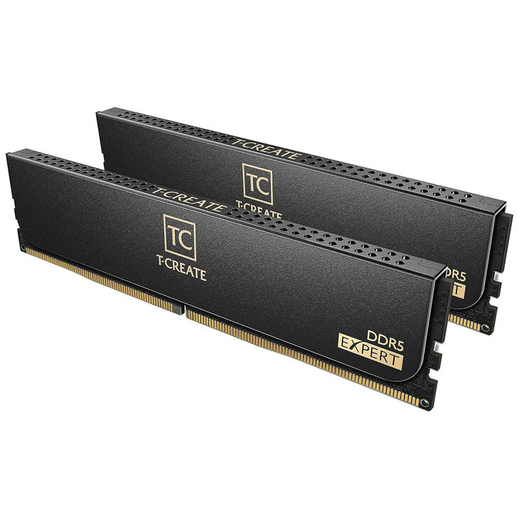 Team Group Kit 32GB (2 x 16GB) DDR5 6000MHz T-Create Expert Preto CL30 image number 0
