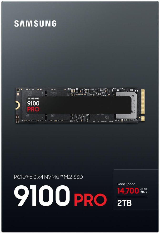SSD Samsung 9100 Pro 2TB Gen5 M.2 NVMe (14700/13300MB/s) image number 5
