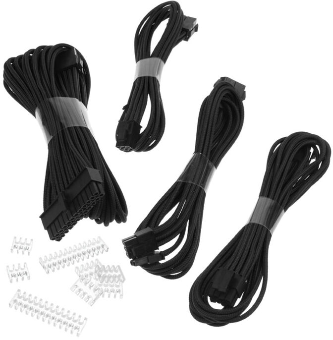 Kit de Expansi&oacute;n Phanteks Cables Sleeved 50cm Negro image number 4