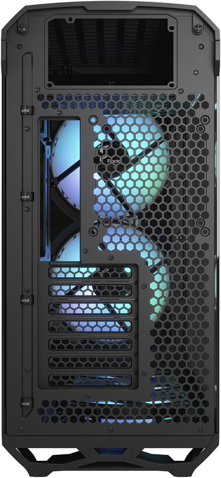 Torre E-ATX Fractal Design Torrent Black RGB Cristal Templado Light Tint image number 5