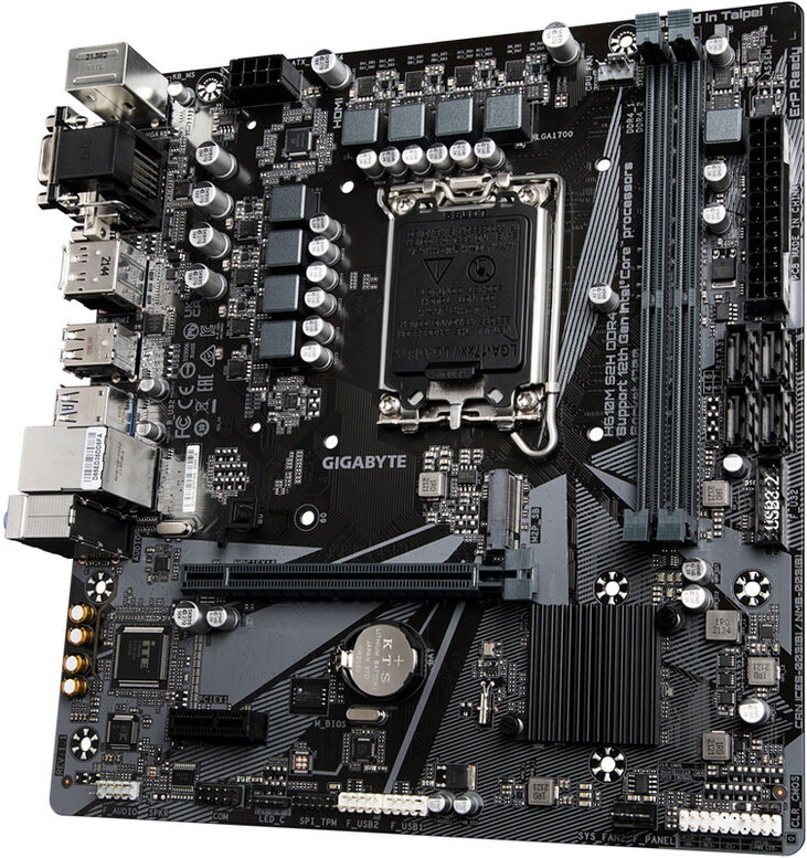 GIGABYTE H610M S2H DDR4 placa base Intel H610 Express LGA 1700 micro ATX image number 3