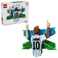 LEGO Editions: Lionel Messi: Celebraci&oacute;n, 1427 Piezas (43018)