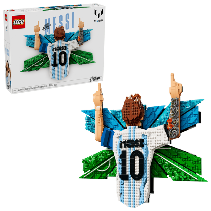 LEGO Editions: Lionel Messi: Celebraci&oacute;n, 1427 Piezas (43018) image number 0