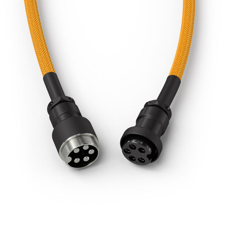 Cable Coiled Glorious USB-C para USB-A , 1,37m - Glorious Gold image number 3