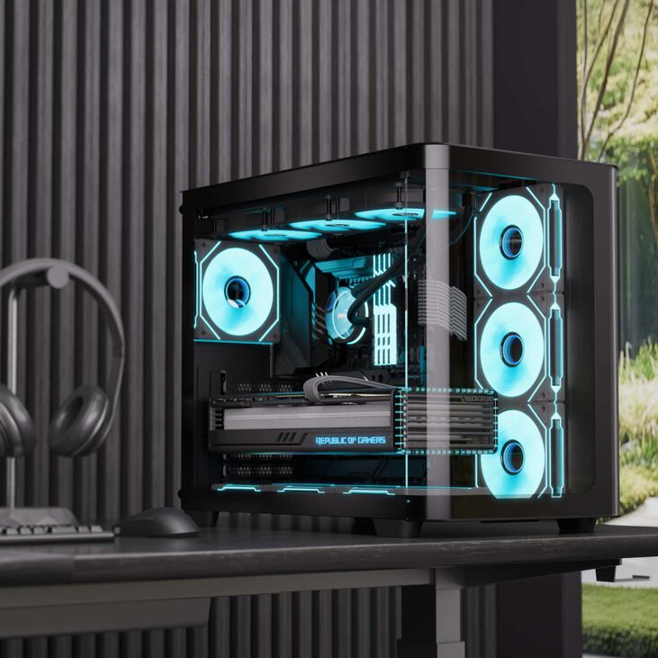 Caja ATX Aerocool P500C ARGB Vidrio Templado Negro image number 4