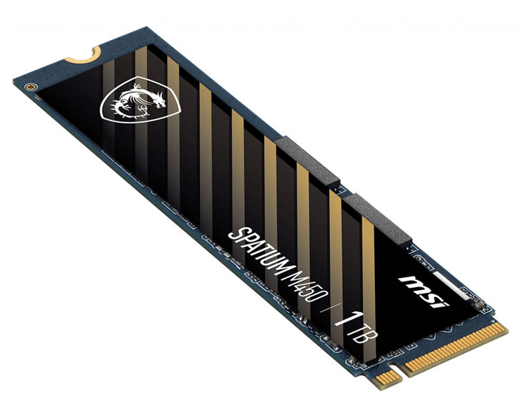 SSD MSI SPATIUM M450 1TB Gen4 M.2 NVMe (3600/3000MB/s) image number 3
