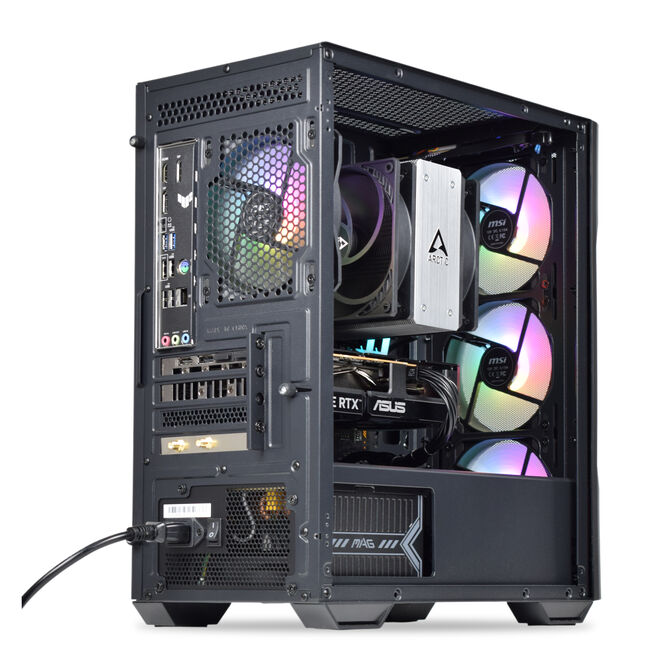 Ordenador AURA Gamer-PC Ryzen 5 8400F 16GB DDR5 1TB RTX 5060 WiFi W11 image number 2