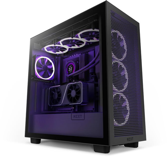 Vertical GPU Mounting NZXT ( H5 / H7 / H9 ) - Negro 175mm image number 4