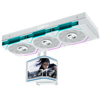 Kit Refrigeraci&oacute;n L&iacute;quida CPU AIO Lian Li HydroShift II OLED Curved 360TL Blanco - 360mm