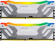 Kingston Kit 48GB (2 x 24GB) DDR5 CU-DIMM 8400MHz FURY Renegade RGB White CL40 image number null