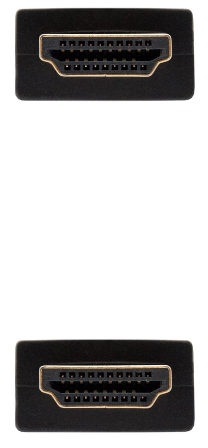 Cable HDMI V2.0 4K@60Hz 18Gbps NanoCable USB-A M/M 7 M Negro image number 2