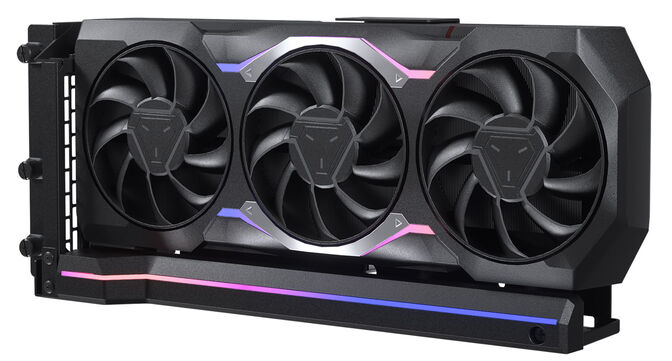 Vertical GPU Bracket Phanteks PCIe Gen4 , DRGB, PCIe 4.0 x 16 Riser Cable, 22cm Negro image number 4