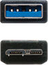 Cable USB 3.0 Nanocable USB-A/M para Micro-B/M 1 M Negro image number null