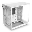 Torre ATX NZXT H6 Flow RGB Blanca Cristal Templado image number null