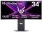 Monitor Curvo Gaming LG UltrGear 34" 34GX900A OLED WQHD 240Hz 0.03ms G-Sync Compatible Smart webOS Negro