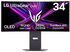 Monitor Curvo Gaming LG UltrGear 34" 34GX900A OLED WQHD 240Hz 0.03ms G-Sync Compatible Smart webOS Negro image number null