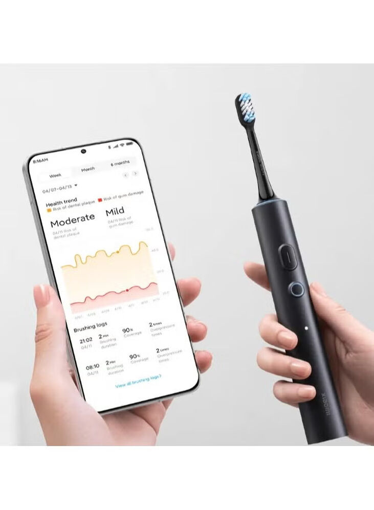 Xiaomi Smart Electric Toothbrush T501 Gris - Cepillo de Dientes con IA image number 4