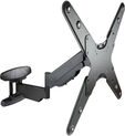 Soporte de Pared Tooq Tilt e GiRat&oacute;nrio 3 Pivots 23" a 55" Max. 30kg Negro image number null