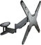 Soporte de Pared Tooq Tilt e GiRatónrio 3 Pivots 23" a 55" Max. 30kg Negro