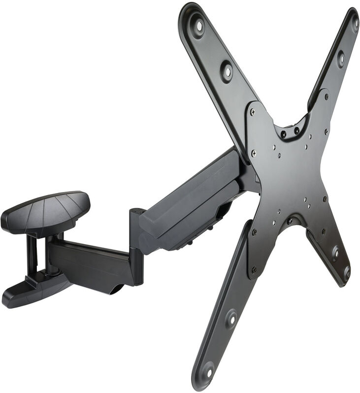 Soporte de Pared Tooq Tilt e GiRatónrio 3 Pivots 23" a 55" Max. 30kg Negro image number 0