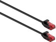 Cable de Red Slim Ewent RJ45 U/UTP Cat.6 1.5 M Negro image number null