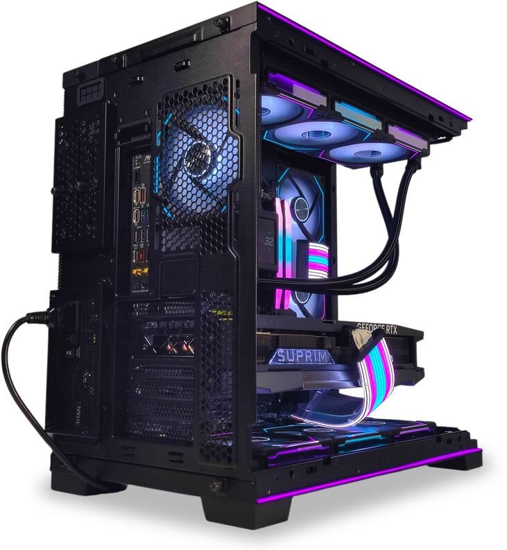 Ordenador King Mod Gamer-PC Ryzen 7 9800X3D 64GB DDR5 2TB RTX 5090 WiFi W11 V2 image number 2