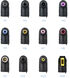 Cargador de Portátil Tooq 90W 2x USB 12 Conectores Negro image number null