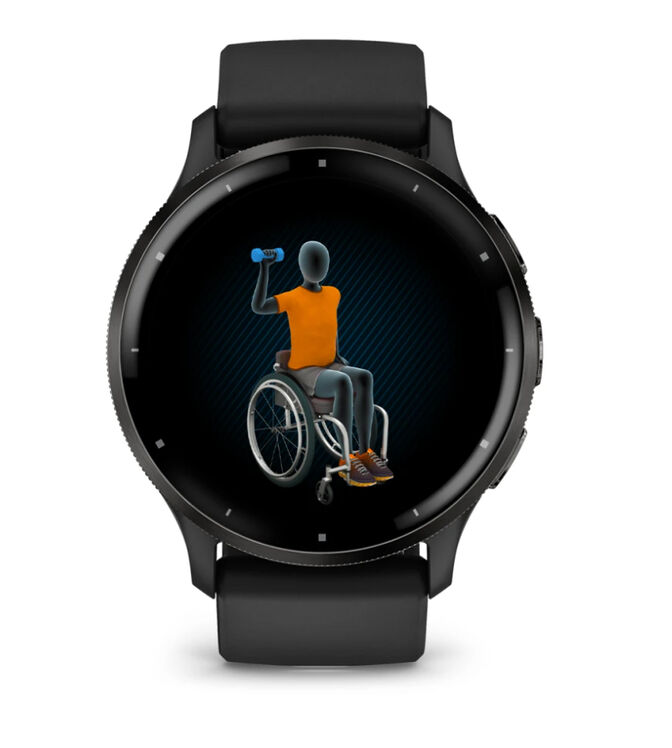 Smartwatch Garmin Venu 3 45mm Preto image number 5