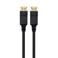 Cable Ewent DisplayPort v1.2, 4k @ 60Hz, A/A AWG32, 1.0m, CU, shielded