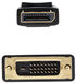 Cable Conversor NanoCable DisplayPort/M para DVI/M 1 M Negro image number null