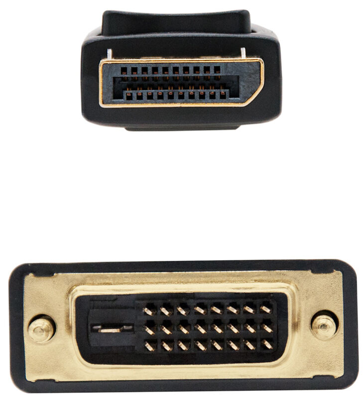 Cable Conversor NanoCable DisplayPort/M para DVI/M 1 M Negro image number 2