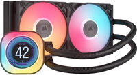 Refrigeración Líquida CPU Corsair iCUE LINK TITAN 240 RX LCD RGB 240mm Negro
