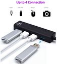 Hub USB Ewent 4 Portas USB 3.1 Gen 1 - C/ Alimentaci&oacute;n image number null