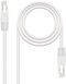 Cable de Red NanoCable RJ45 UTP CAT.5E AWG24 5 M Blanco