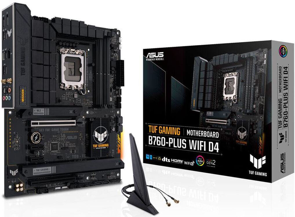 Placa Base Asus TUF B760-Plus Gaming WiFi D4