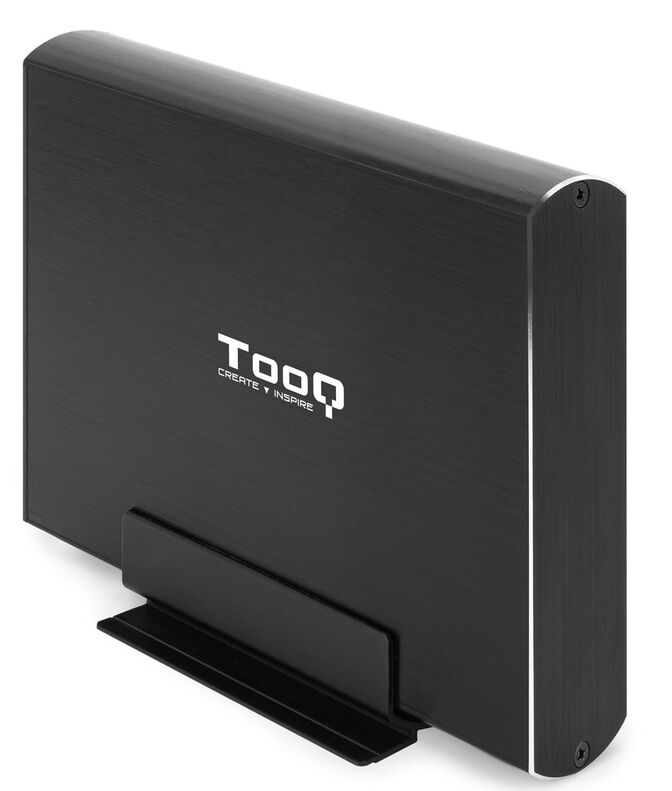 Caja Externa HDD Tooq 3.5" SATA LED - USB 3.0 / 3.1 Negro image number 0